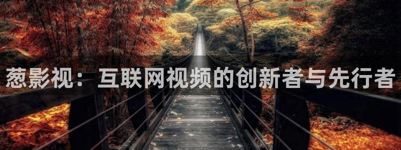 金牌 电影：葱影视：互联网视频的创新者与先行者